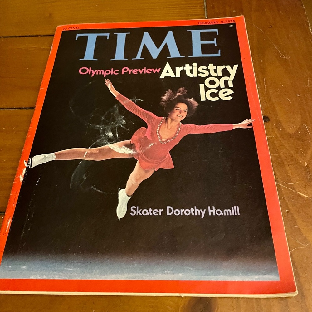 Olympics - Dorothy Hamill -Time Magazine February 2, 1976 - Olympic Presenter